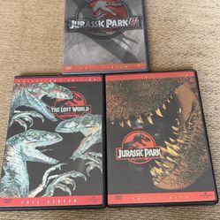 Jurassic Park Collectors Edition 3 DVD Set 