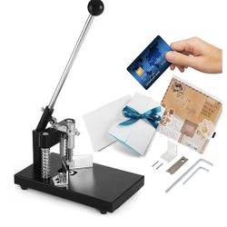  Rounder Cutter Machine Black – Heavy Duty Corner Rounder R6mm R10mm 1.2”/ 30mm Thickness Cutter Machine with Paper Hold Metal Commercial Punch for Pl