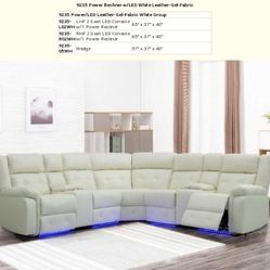 New Sectional Recliner’s Set