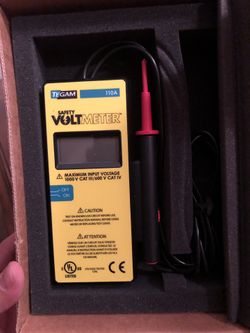 Tegam Safety Voltmeter