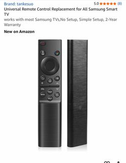 Universal Remote Control Replacement for All Samsung Smart TV works with most Sams
