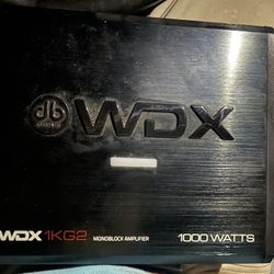 WDX DB DRIVE AMP 