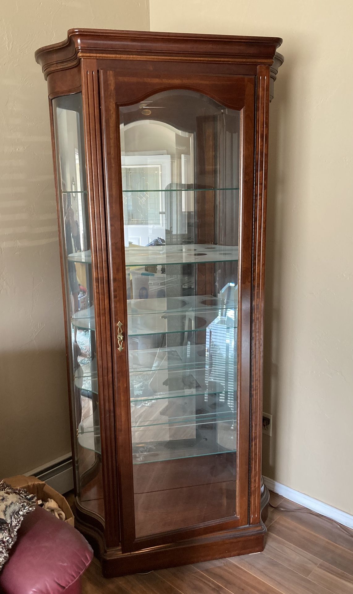 Matching curio cabinets!