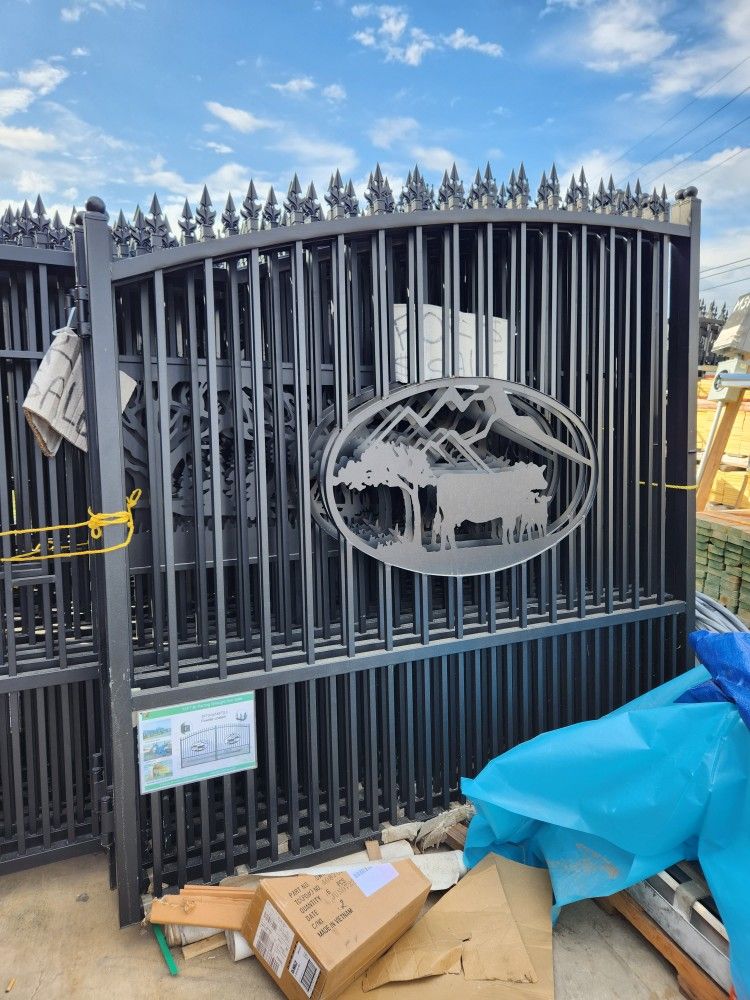 Fensa De Metal 14ft Metal Gate