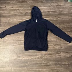 Adidas zip up hood with pocket 