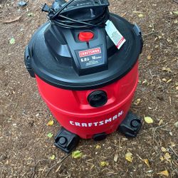 Lightly Used Craftsman Shop Vac 16 Gallon