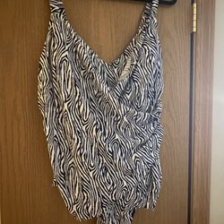 Zebra 3X Bathing Suit 