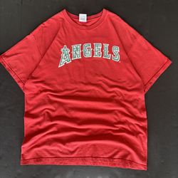 Vintage Angels Mike Trout Baseball T-shirt