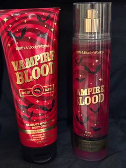 Bath & Body Works Vampire Blood Body Cream & Mist Set