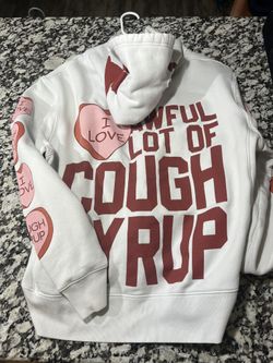Awful Lot Of Cough Syrup Vday Hoodie. First Release.