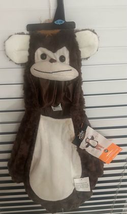 New Monkey Halloween Costume Size 6-12 months