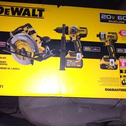 DeWalt Flexvolt 3 Tool Combo Kit