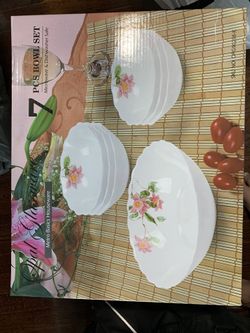7 Pc Bowl Set