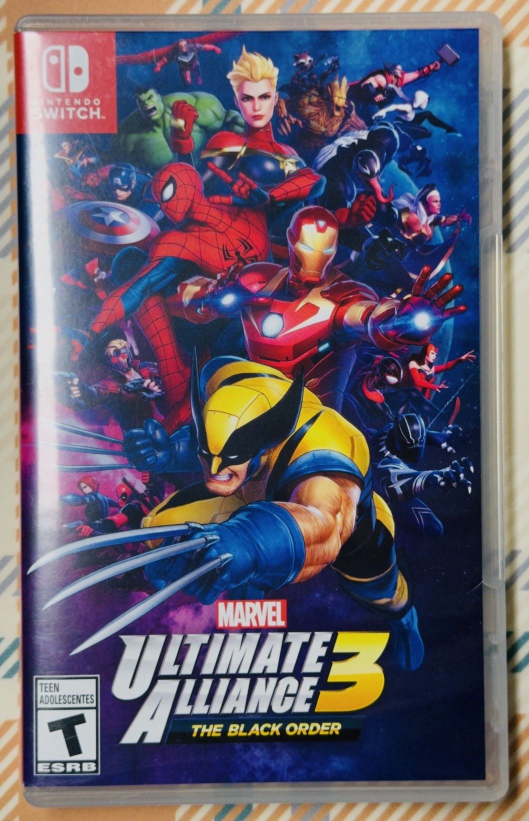 Marvel Ultimate Alliance 3: The Black Order Nintendo Switch Tested With Case A87