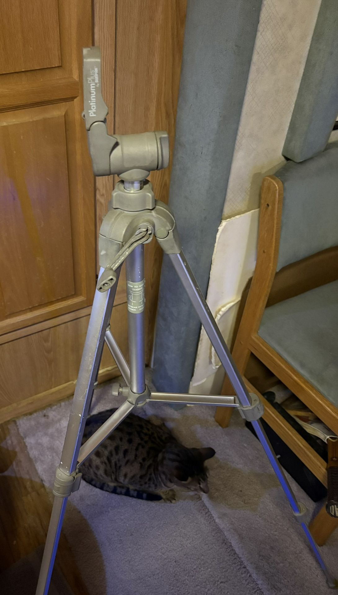 Platinum Plus Tripod By Sunpak 5800D