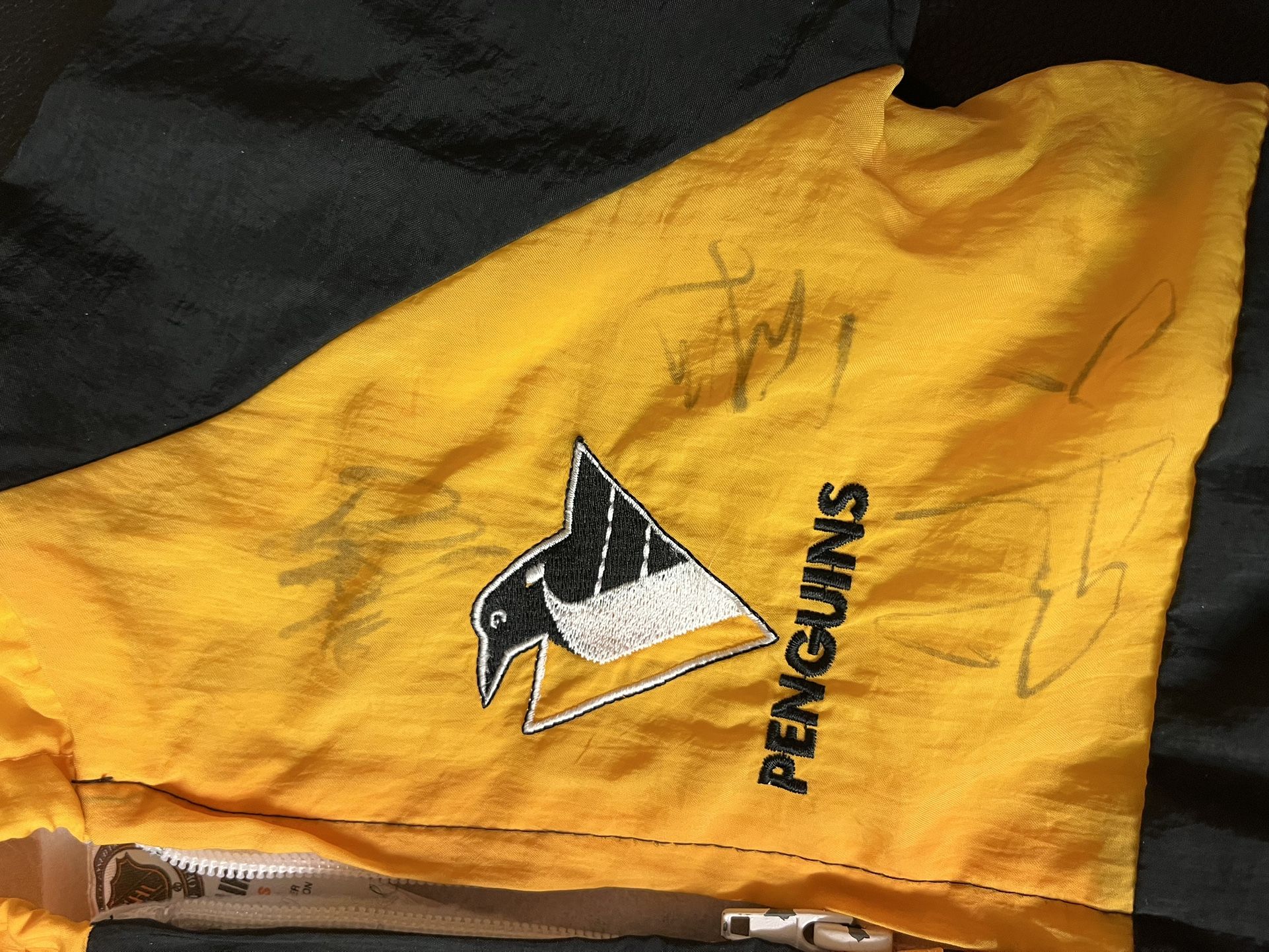Pittsburgh Penguins Jacket Signed