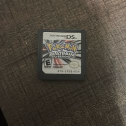 Authentic Pokemon Platinum (cartridge Only)