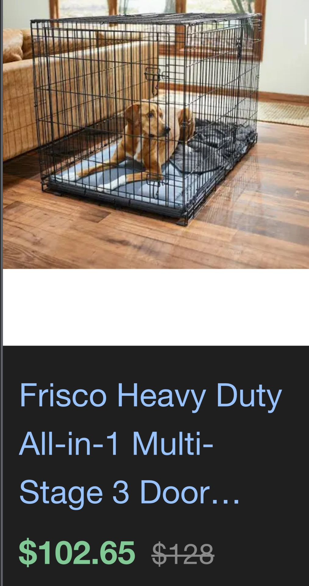 Xx Large Dog Kennel Two Doors