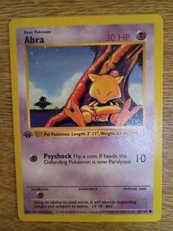 Pokémon Base Set 1st Edition SHADOWLESS Lot - 5Cards