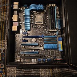 Old Asus PBZ68 Motherboard With I5-2500k