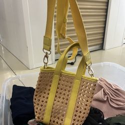 Yellow Crossbody Bag 