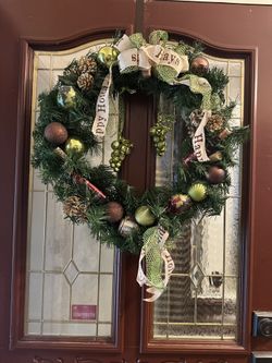 Custom Made Wine Wreath 