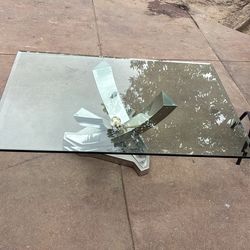 Glass table