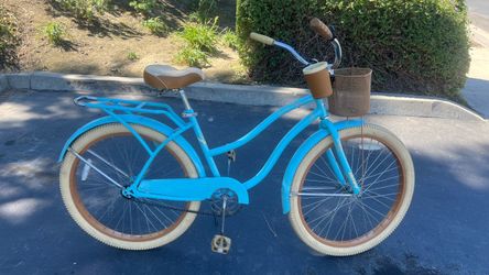 Huffy Beach Cruiser Bike Teal Blue