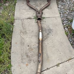 Z1 Performance Exhaust Nissan 370z Y Pipe And Mid Pipe To Rear Bumper 2009 To 2020 Years