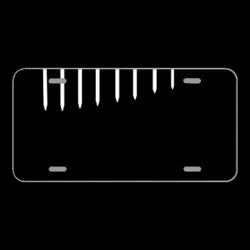 License Plate Novelty Car Front Camera Old Vintage Photographer