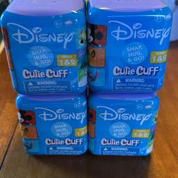 Disney Cutie Cuffs- Set of 4