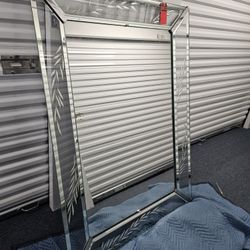 Large Antique Mirror...see Image For Size Details 