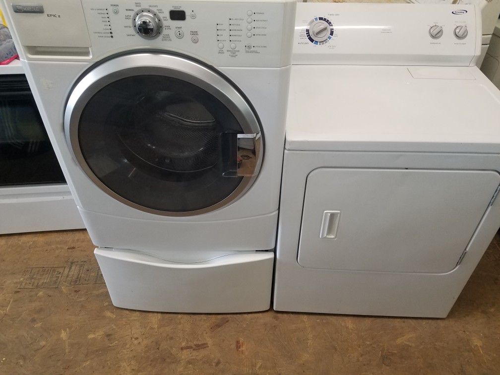 Washer and Dryer