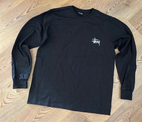 Stussy Stock Logo Long Sleeve