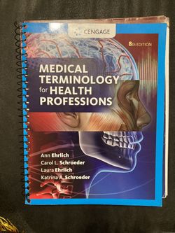 Medical Terminology For Health Professions 