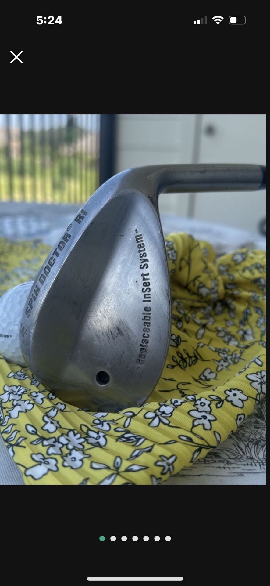 Spin DR RI Golf 56 Degree Sand Wedge Steel