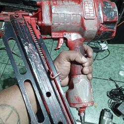 Porter Cable nail gun air powered