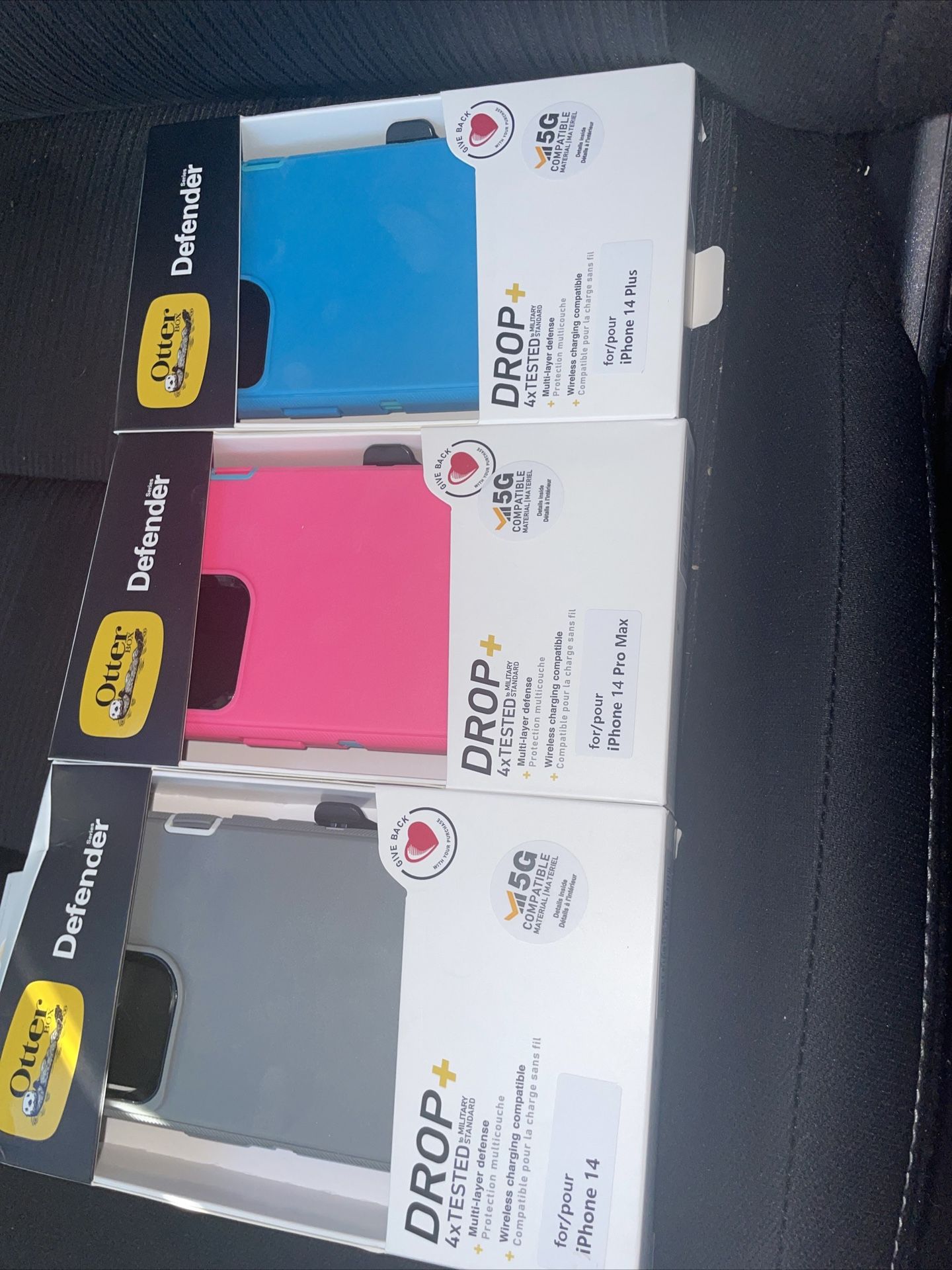Otter Box Defender iPhone 14 Plus NWT CASES DIFFERENT COLORS AVAILABLE