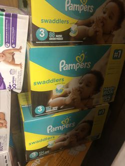 Pampers and hugies