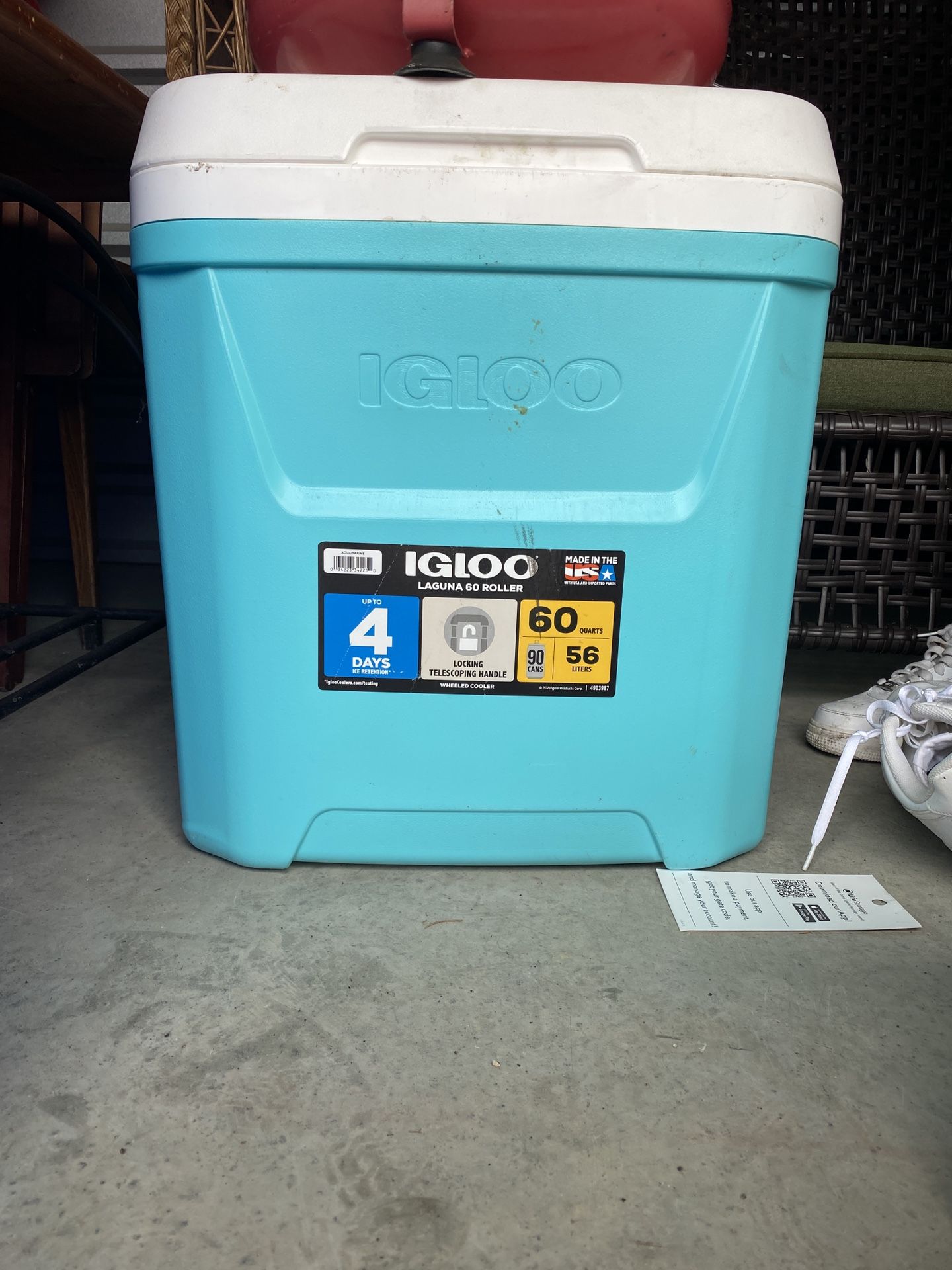 60 Quart Igloo Cooler