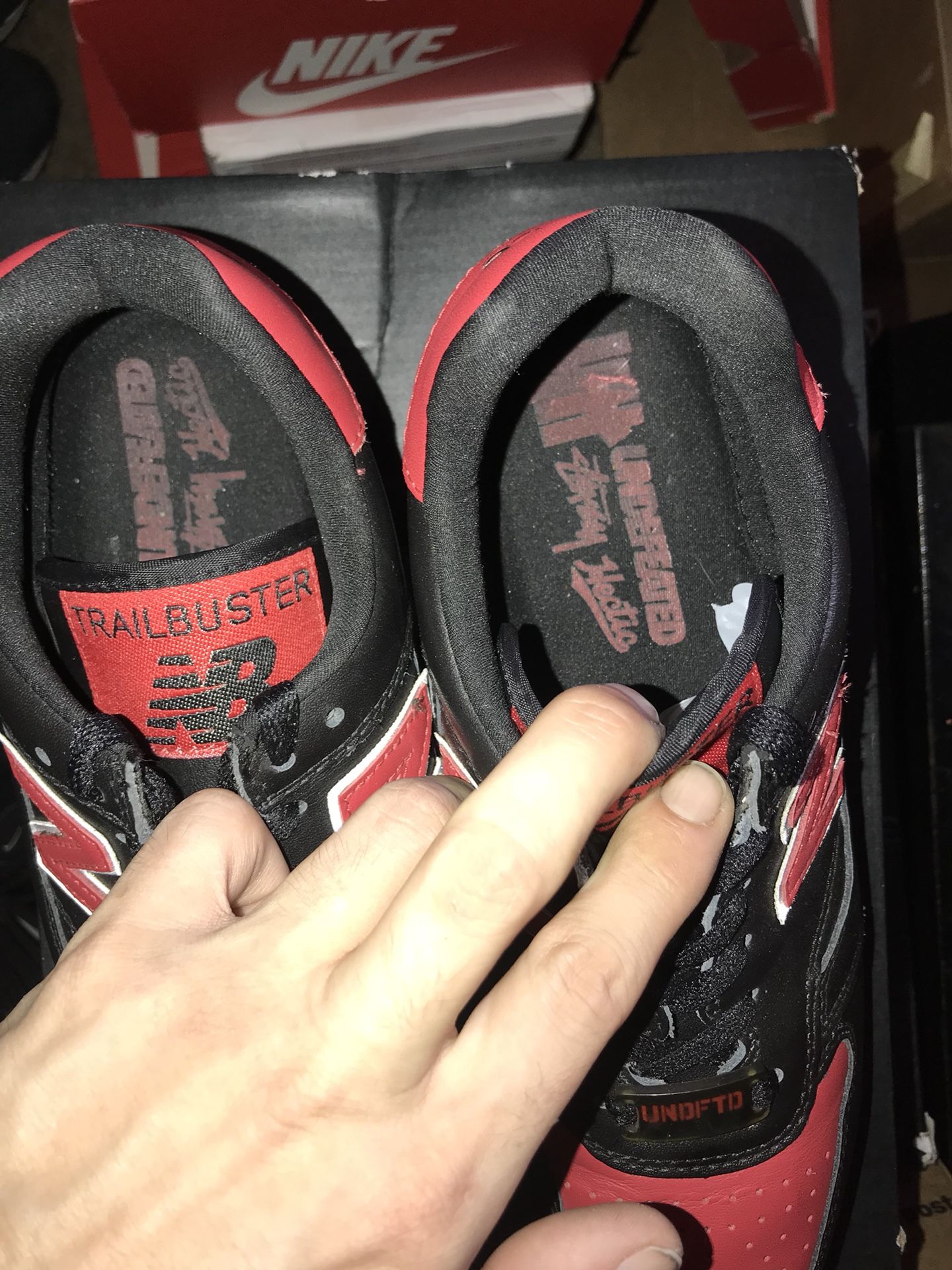 4 way Collaboration. New Balance Mad Hectic Japan Stussy and Undefeated. Sz9.5