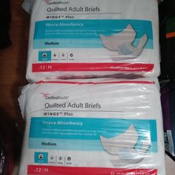 Adult Diapers Size Medium $7 Pack