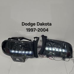 Dodge Dakota 1997-2004 Headlights 
