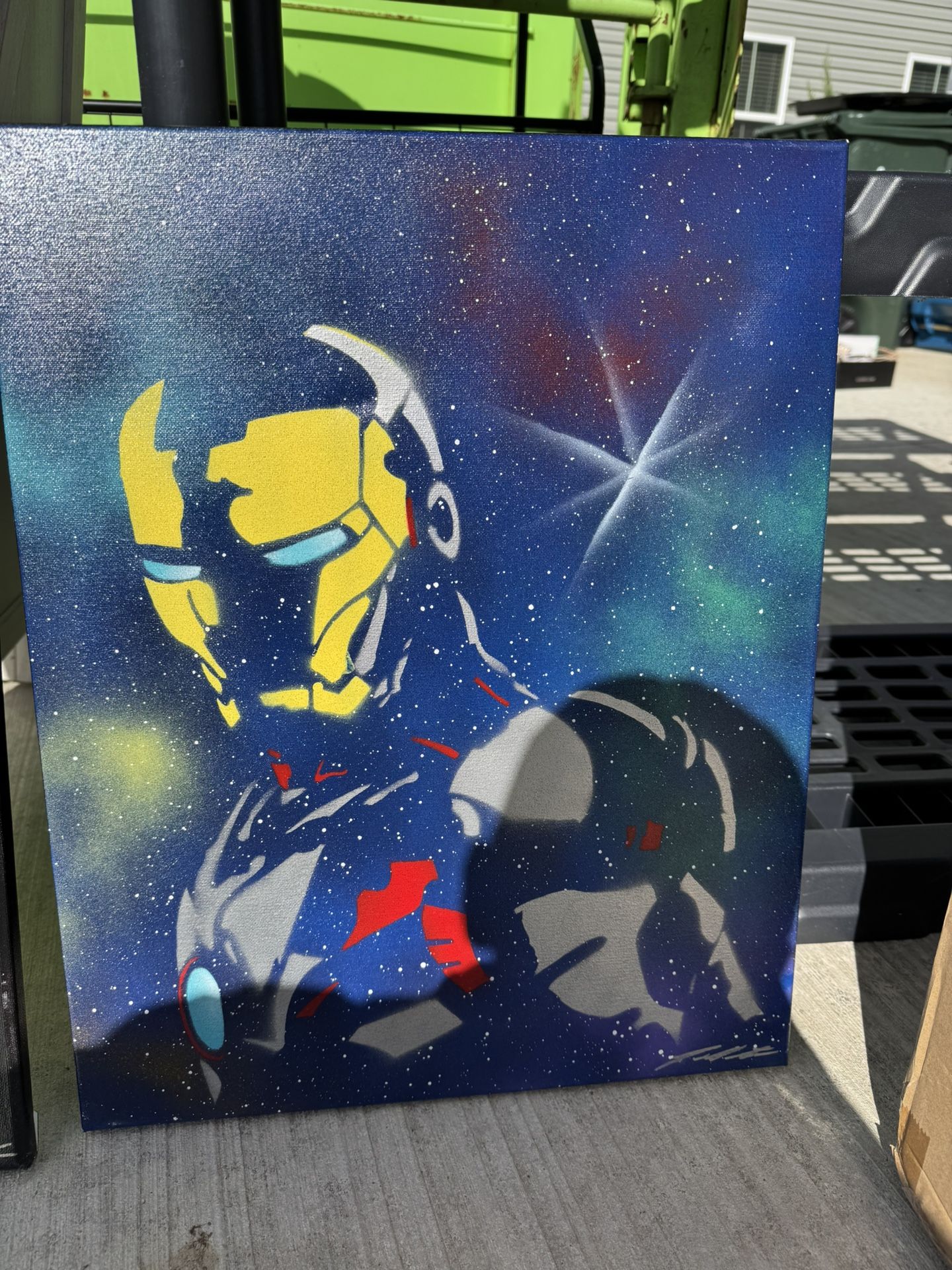 Iron Man Painting 
