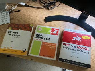 Php, HTML, CSS Books
