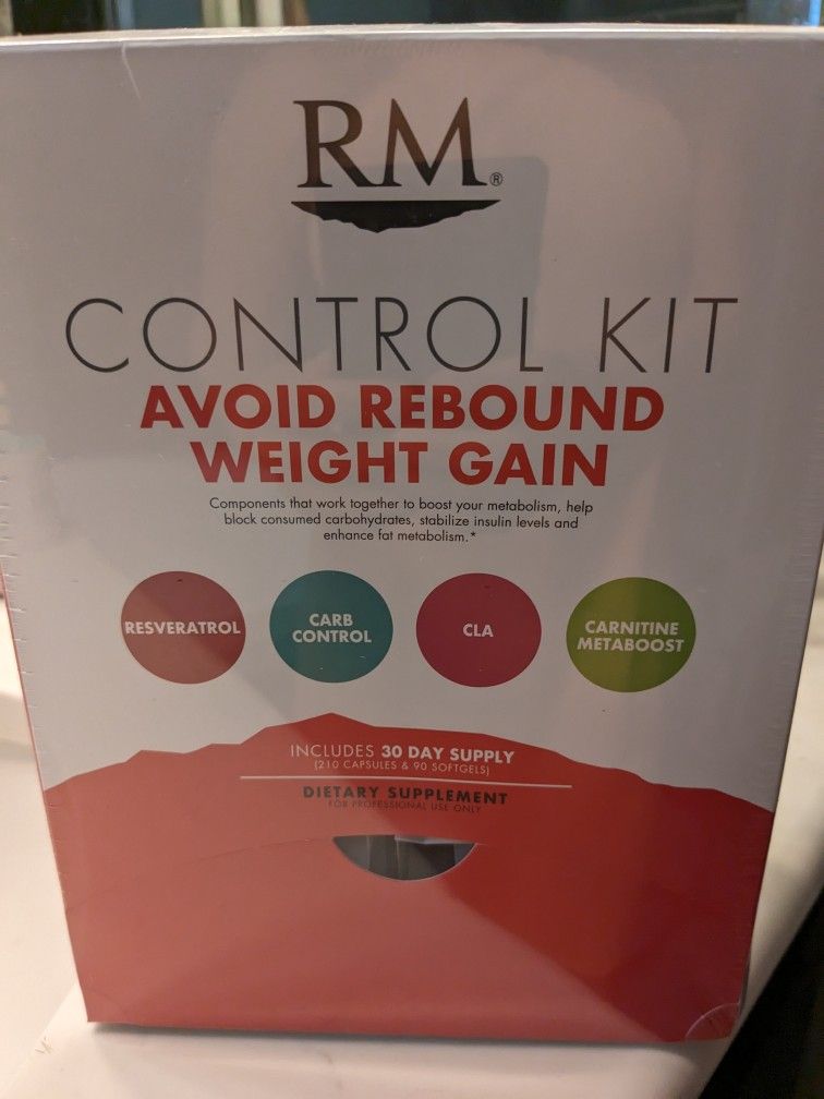 Weight Loss RM Red Mountain Control Kit Supplements AM & PM