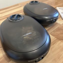 Wopet FT60B 2 Meal Automatic Pet Feeder Black Plastic for Cats