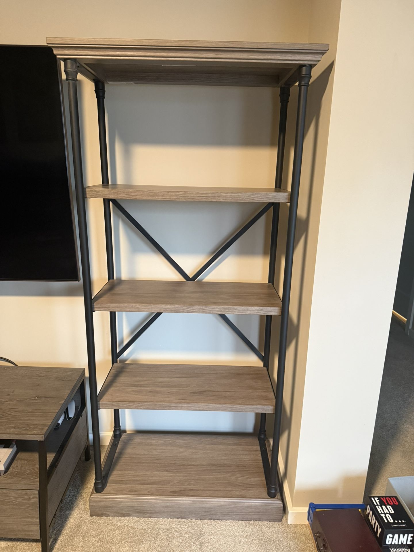 2 New Bookshelves 