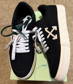 Off white low vulcanized canvas sneakers Streetwear shoes Virgil Abloh size 42
