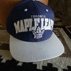 Toronto Maple Leafs Mitchell & Ness Adjustable Snapback Hat NEW 
